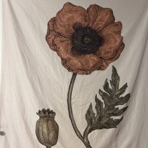 Jessica Roux Art tapestry 51x60”